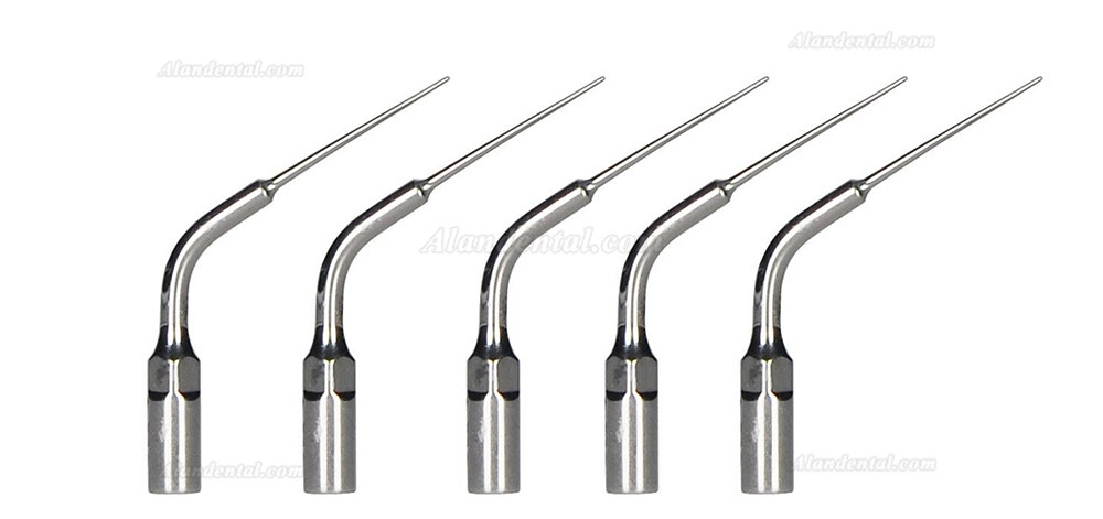 5Pcs Woodpecker E5 Dental Ultrasonic Scaler Endodontics Tip Fit EMS UDS Handpiece